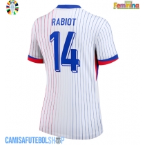 Camisa de time de futebol França Adrien Rabiot #14 Replicas 2º Equipamento Feminina Europeu 2024 Manga Curta